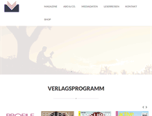 Tablet Screenshot of markenverlag.de